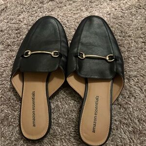 Amazon Essentials Black Slip-On Loafers